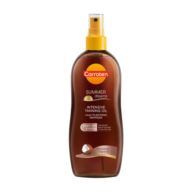 Carroten Oil Spray Λάδι για Έντονο μαύρισμα, 50ml