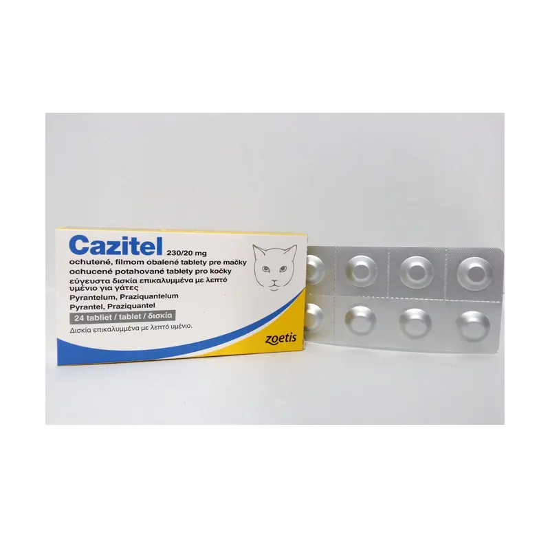 Cazitel Δισκία για Ενδοπαράσιτα για Γάτες, 1 δισκίο