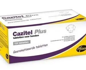 Cazitel Plus Δισκία για Ενδοπαράσιτα για Σκύλους, 1 δισκίο