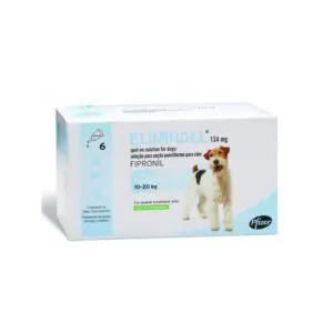 Eliminall 134mg Αντιπαρασιτικές Αμπούλες για Σκύλους 10-20Kg, 1 αμπούλα