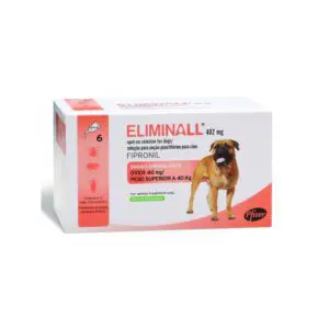 Eliminall 402mg Αντιπαρασιτικές Αμπούλες για Σκύλους 40-60kg, 1 αμπούλα