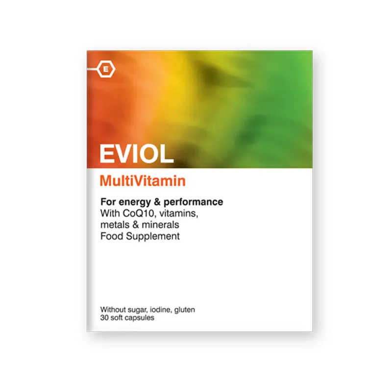 Eviol Multivitamin για Ενέργεια και Τόνωση, 30 μαλακές κάψουλες