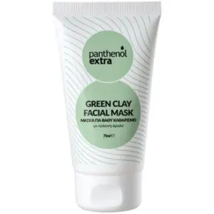 Panthenol Extra Green Clay Facial Mask, 75ml