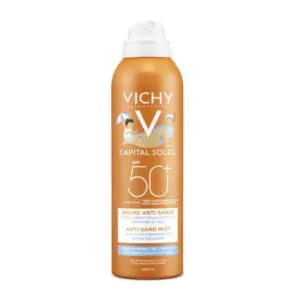 Vichy Capital Soleil Αντηλιακό Spray Κατά της Άμμου για παιδιά spf50, 200ml