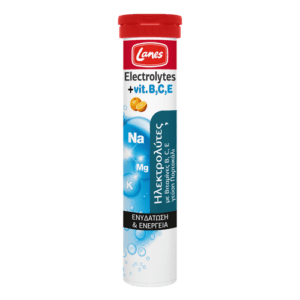 Lanes Electrolytes,γεύση πορτοκάλι, 20 αναβράζοντα δισκία
