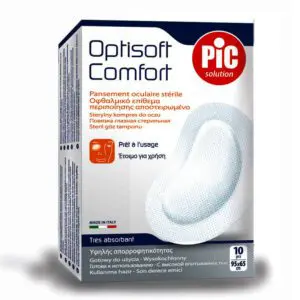 Pic Solution Optisoft Comfort, Οφθαλμικό Επίθεμα, 10 τεμάχια