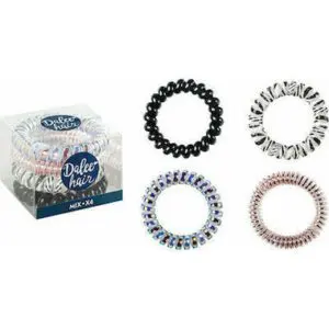 Dalee Hair Spiral Mix, 4 τεμάχια