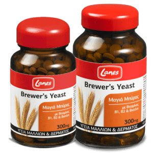 Lanes Brewers Yeast, Συμπλήρωμα Διατροφής με Μαγιά Μπύρας, 200 δισκία