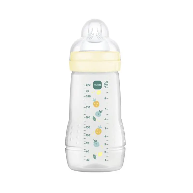 Mam Μπιμπερό Πλαστικό Easy Active Baby Bottle, 4+ μηνών, Yellow, 330ml