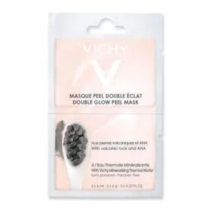 Vichy Double Glow Peel Μάσκα Προσώπου Λάμψης και Απολέπισης, 2x6ml