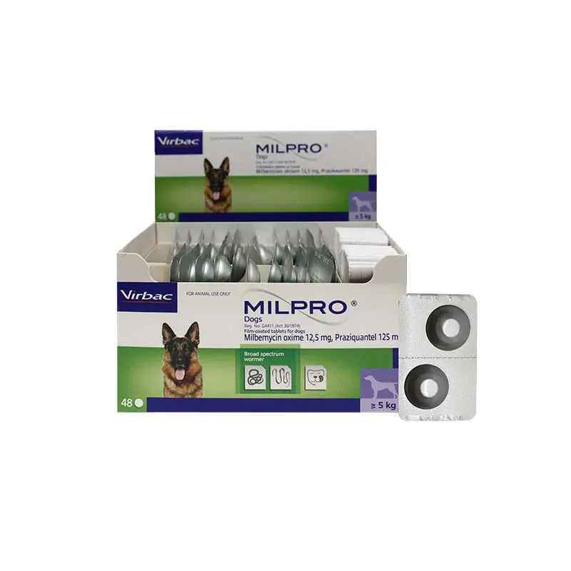 Milpro 12,5mg Χάπι για το Σκουλήκι στην Καρδιά, 1 δισκίο