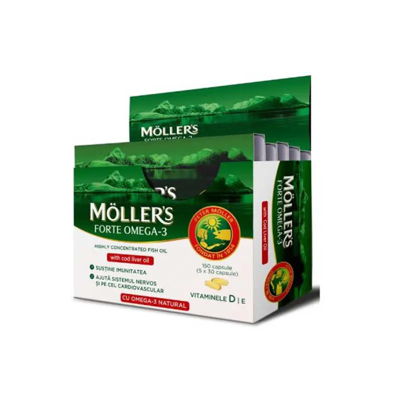 Möller’s Forte Omega 3, 150 Κάψουλες
