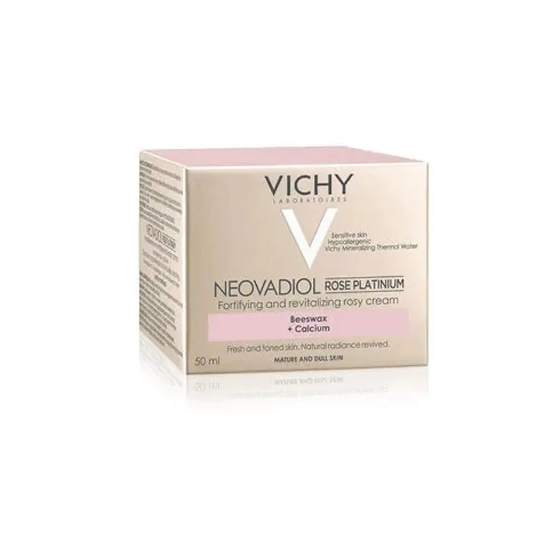 Vichy Neovadiol Rose-Platinum, Φροντίδα Ενίσχυσης και Αναζωογόνησης για Ώριμη και Θαμπή Επιδερμίδα, 50ml