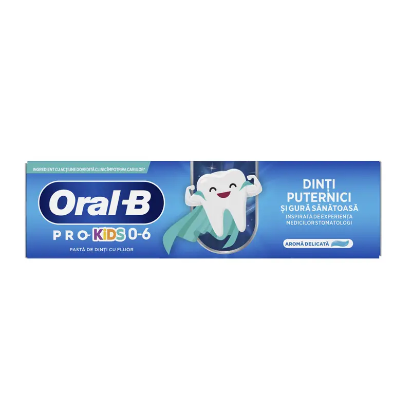 Oral-B Οδοντόκρεμα Παιδική, 0-6 χρονών, 50ml