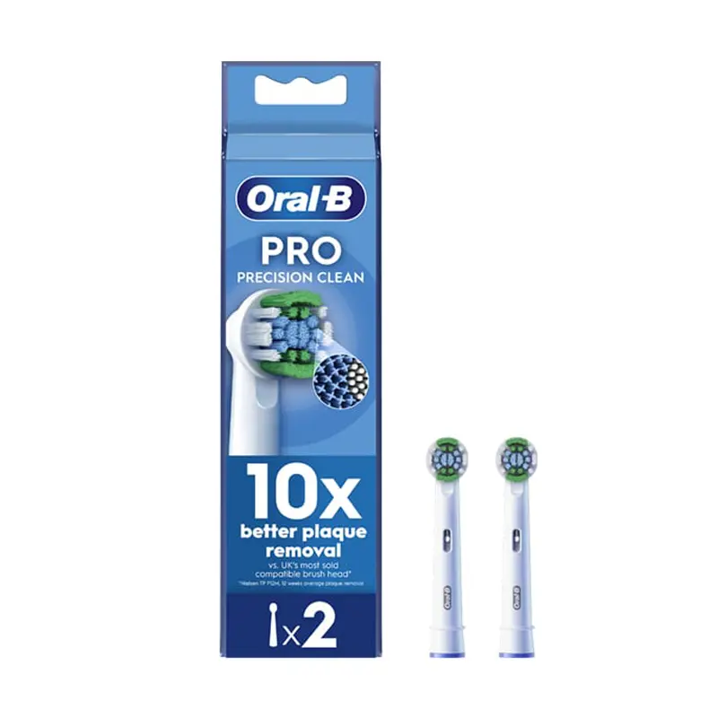 Oral-B Ανταλλακτικά Precision Clean, 2 τεμάχιο