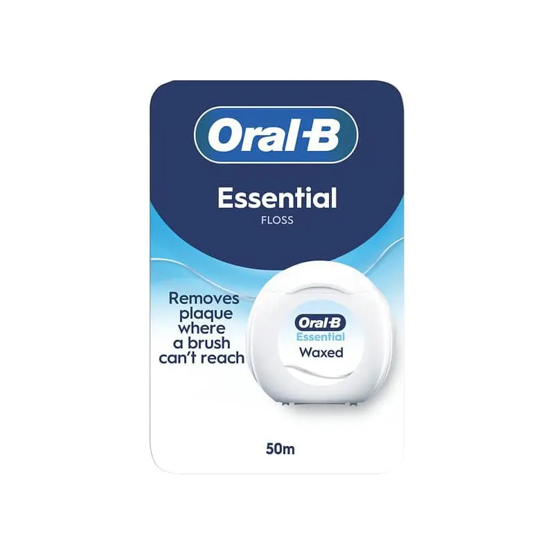 Oral-B Οδοντικό Νήμα Κηρωμένο 50m, 1 τεμάχιο