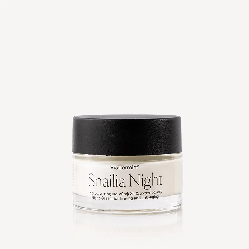 Viodermin Snailia Κρέμα Νυκτός Πλούσια Υφή, 50ml