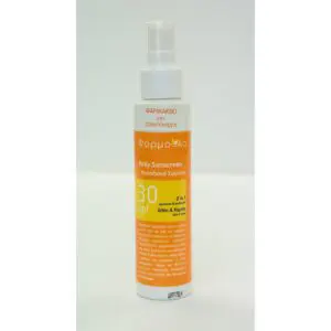 ΦΟΡΜΟΥΛΑ Αντηλιακό Γαλάκτωμα Σώματος spf30 2 σε 1