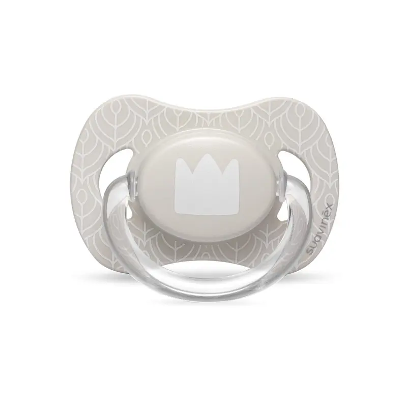 Suavinex Swan Πιπίλα Σιλικόνης Anatomical, 0-6 μηνών, Beige