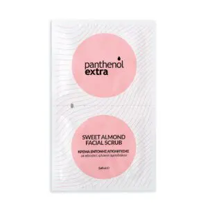 Panthenol Extra Sweet Almond Facial Scrub, 2x8ml