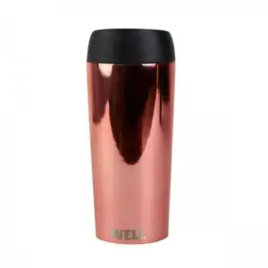 Well Ανοξείδωτες Κούπες Ταξιδιού Rose Gold Chrome, 450ml