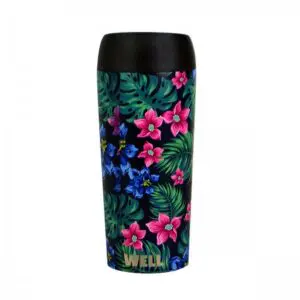 Well Ανοξείδωτες Κούπες Ταξιδιού Tropical, 450ml