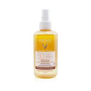 Vichy Capital Soleil Αντηλιακό Νερό Water Spray για λαμπερό μαύρισμα spf50, 200ml