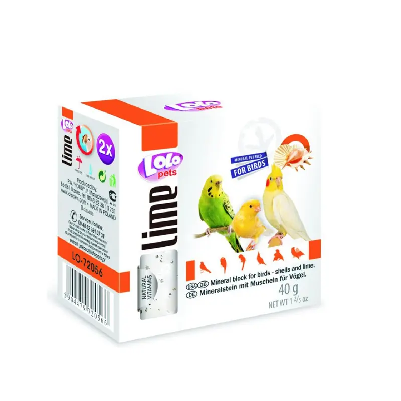 Lolo Καρδούλα Ασβεστίου για Ωδικά Πτηνά, 35gr