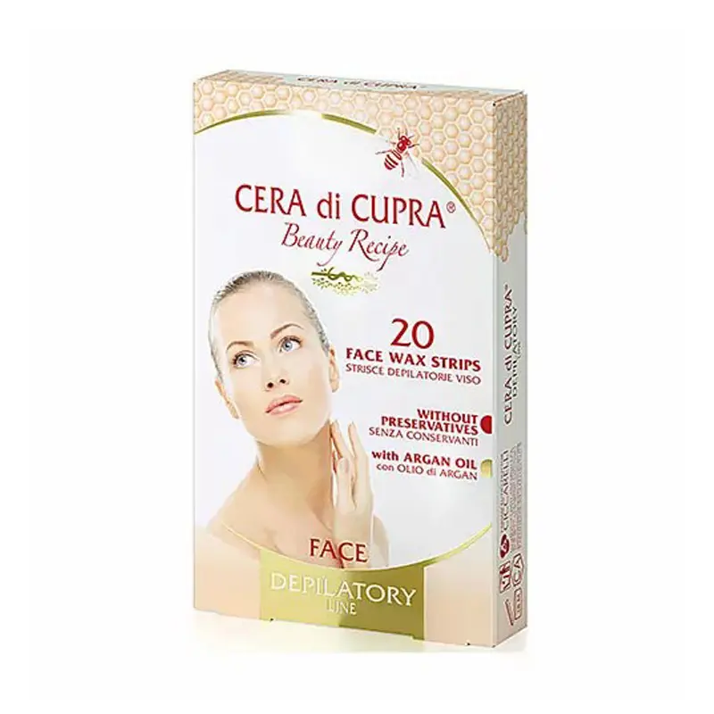 Cera di Cupra Ταινίες Αποτρίχωσης Προσώπου, 20 τεμάχια