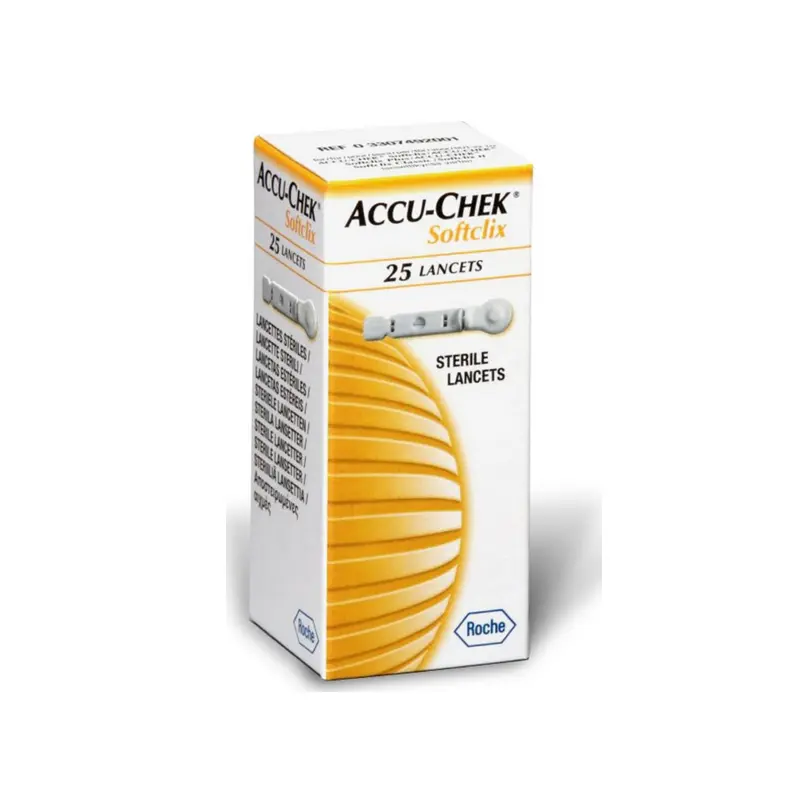 Accu-Chek Softclix, 25 Σκαρφιστήρες για μέτρηση σακχάρου