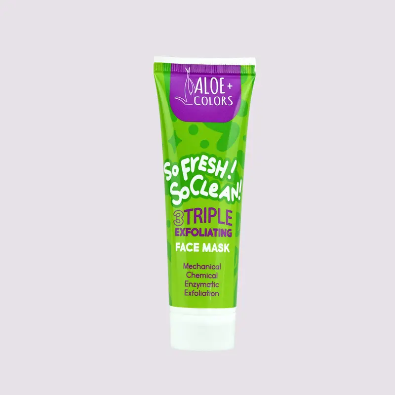 Aloe Colors Face Mask 3Triple Exfoliating, 60ml