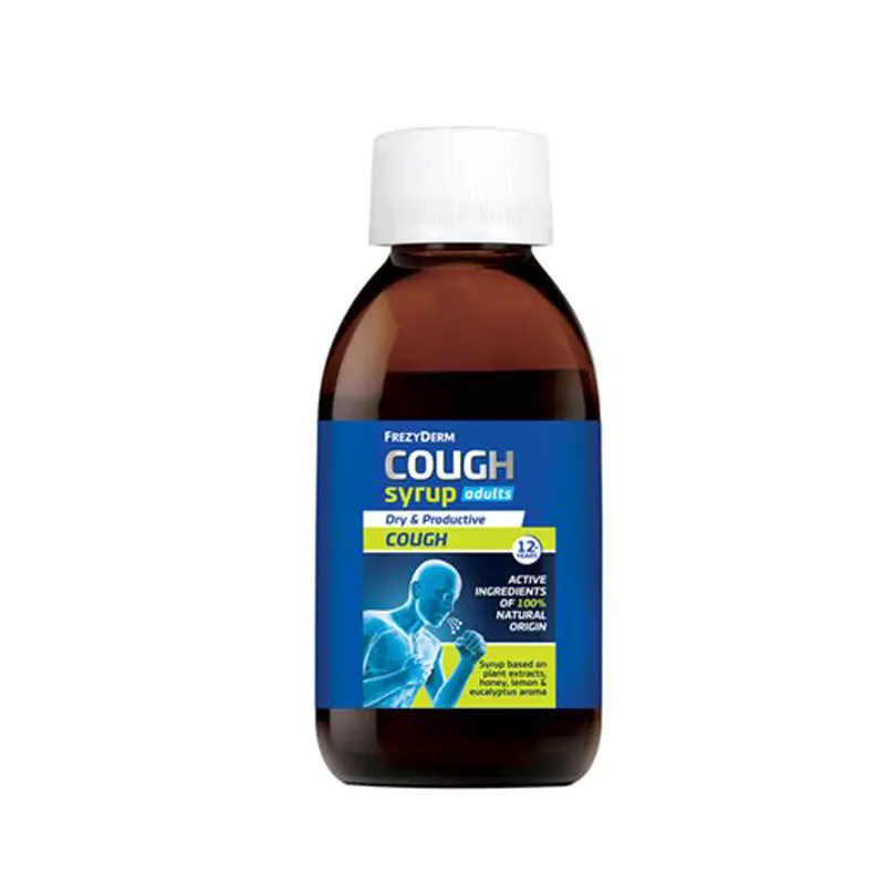 Frezyderm Cough Syrup Adults, Σιρόπι για το Βήχα για ενήλικες, 182gr
