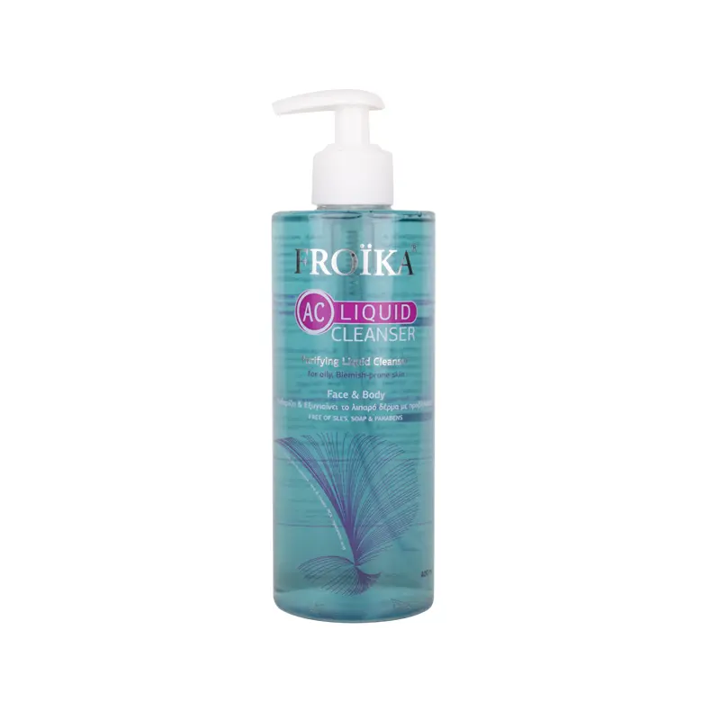 Froika AC LIQUID CLEANSER, Νέας γενιάς ήπιος, απαλός καθαρισμός, 400ml