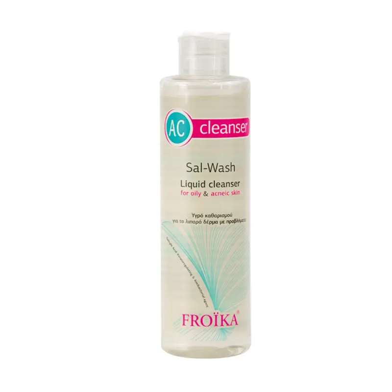 Froika AC SaL-Wash Υγρό Σαπούνι για το Λιπαρό με τάση Ακμής Δέρμα  με Σαλικυλικό Οξύ 2%, 200ml