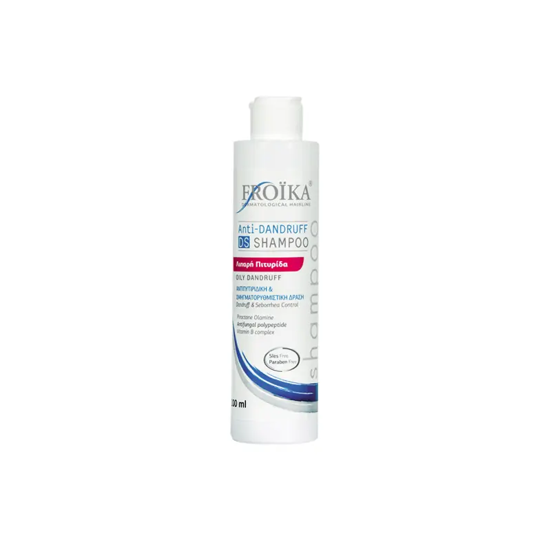 Froika ANTI-DANDRUFF DS SHAMPOO, για Λιπαρή Πιτυρίδα, 200ml