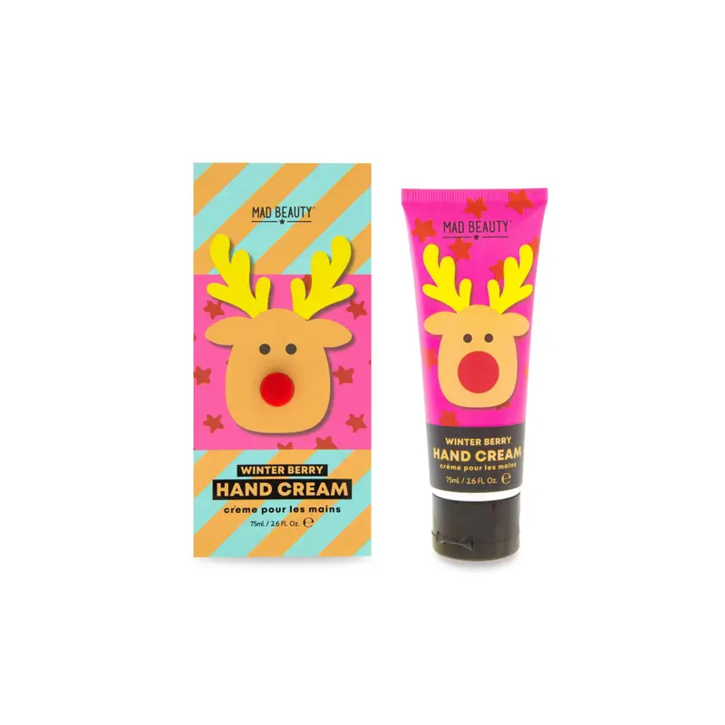 Mad Beauty Pom Pom Reindeer Hand Cream 75ml