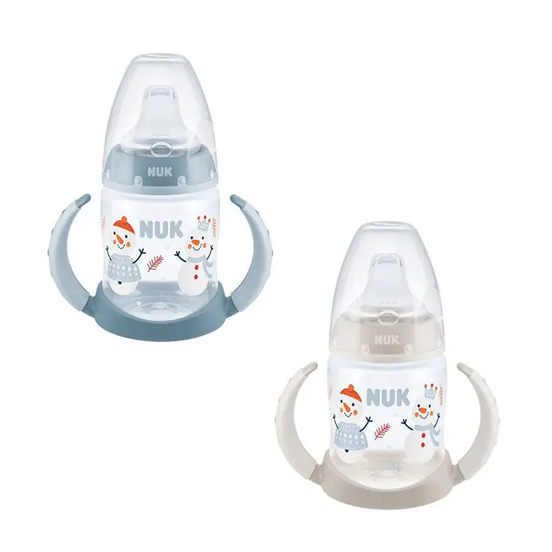 NUK Snow First Choice Μπιμπερό εκπαίδευσης 150ml με ρύγχος σιλικόνης