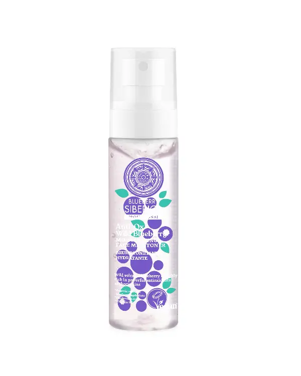 Natura Siberica Blueberry Siberica, Ενυδατικό σπρέι mist προσώπου, για όλους τους τύπους επιδερμίδας,100ml