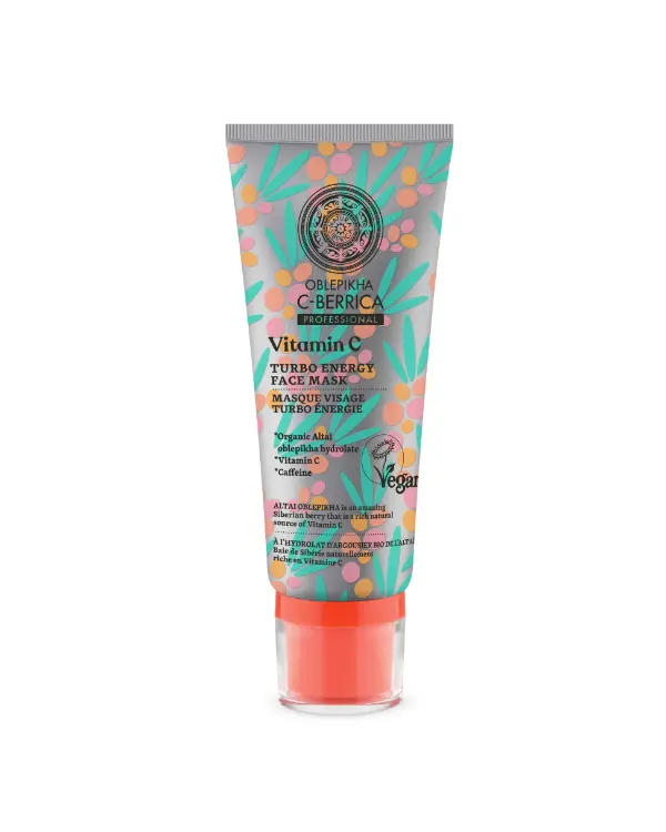 Natura Siberica C-Berrica, Turbo Energy Μάσκα Πρoσώπου, 100ml