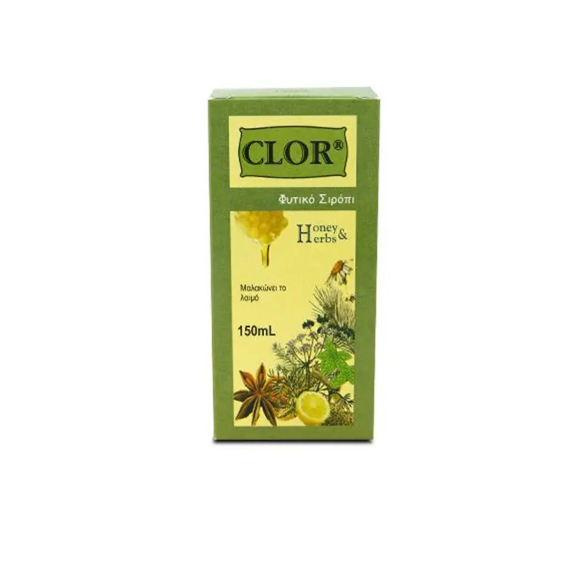 Medichrom Clor, Φυτικό Σιρόπι μαλακώνει το λαιμό, 150ml