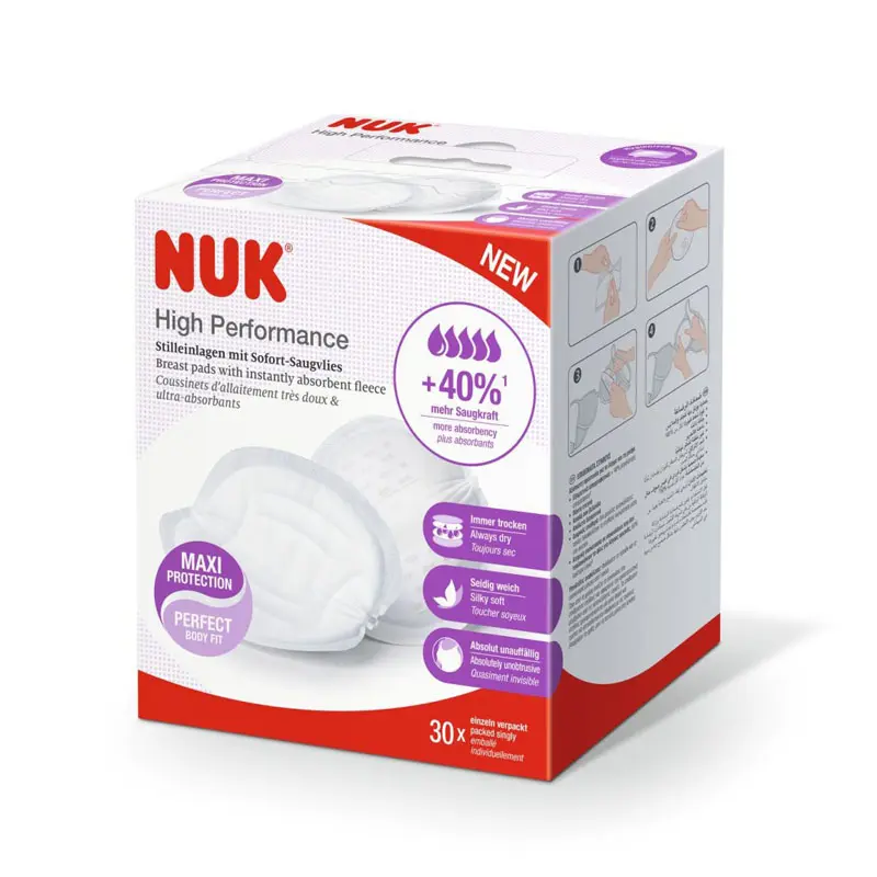 Nuk Επιθέματα Στήθους High Performance, 30 τεμάχια