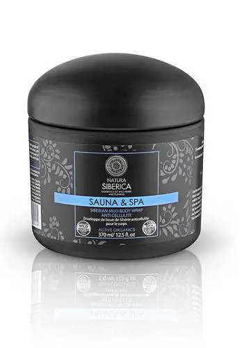 Natura Siberica SAUNA & SPA Siberian Mud Body Wrap , Σιβηρική Λάσπη Κατά της Κυτταρίτιδας , 370 ml