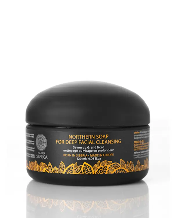 Natura Siberica Northern Collection Northern soap , για Βαθύ Καθαρισμό ,κατάλληλο για όλους τους τύπους δέρματος , κατάλληλο για όλες τις ηλικίες ,120 ml