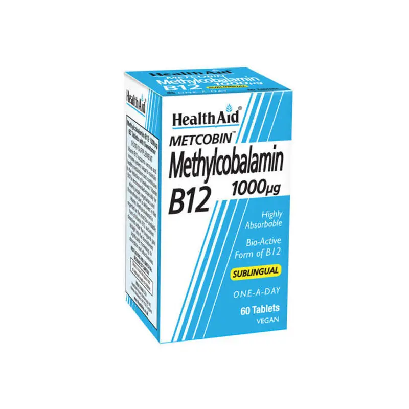 Health Aids Metcobin B12, 60 διασπειρόμενα δισκία