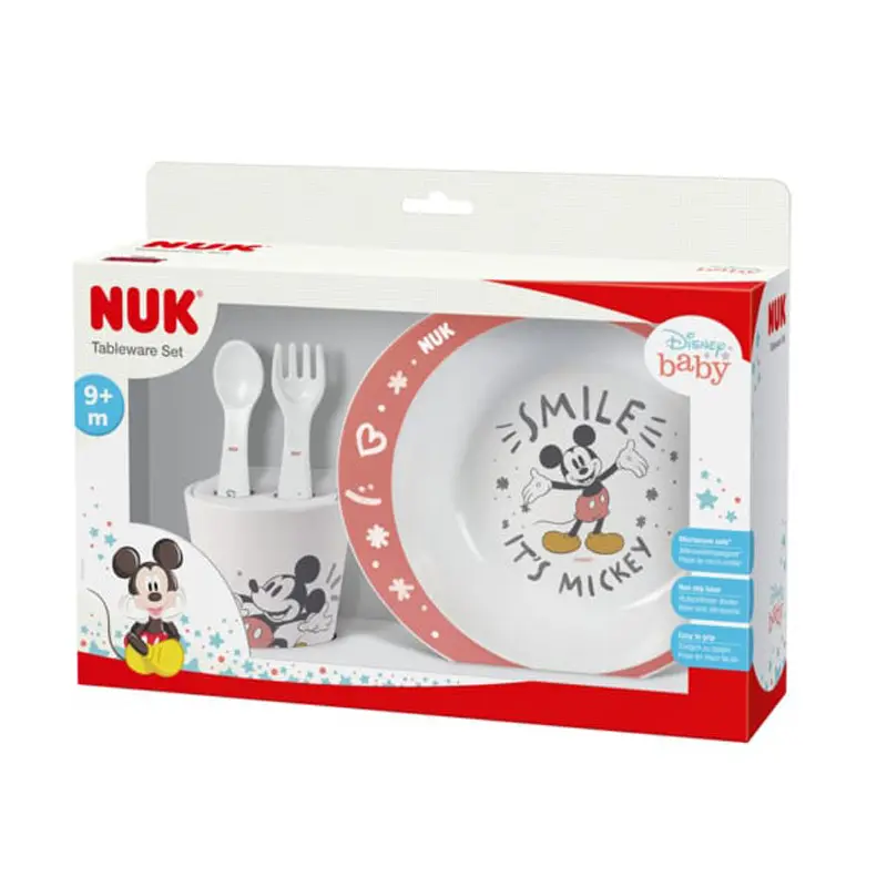 Nuk Disney Mickey Εκπαιδευτικό Σετ Φαγητού