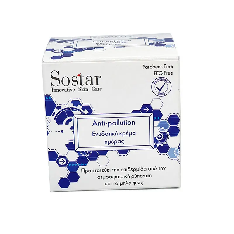 Sostar Anti-pollution Κρέμα Ενυδατική, 50ml
