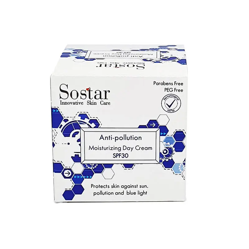 Sostar Anti-pollution Κρέμα Ημέρας spf30, 50ml