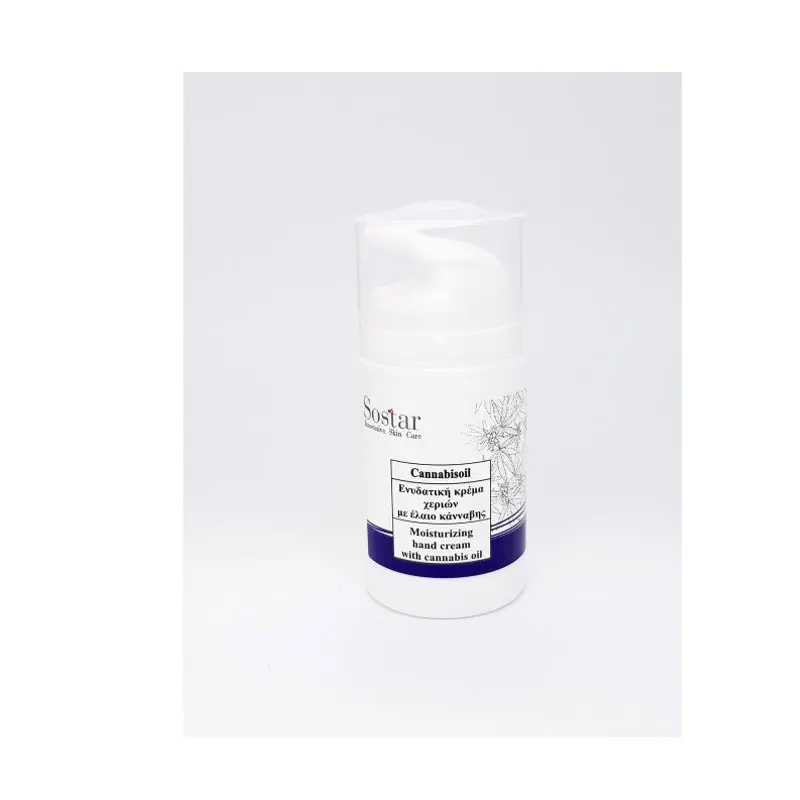 Sostar CannabisOil Ενυδατική Κρέμα Χεριών, 75ml