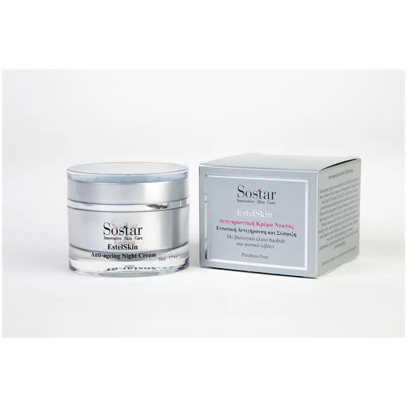 Sostar Estelskin Αντιρυτιδική Κρέμα Νυκτός, 50ml