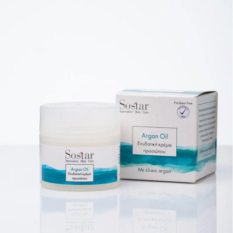 Sostar Focus Ενυδατική Κρέμα Ημέρας με έλαιο Argan, 50ml